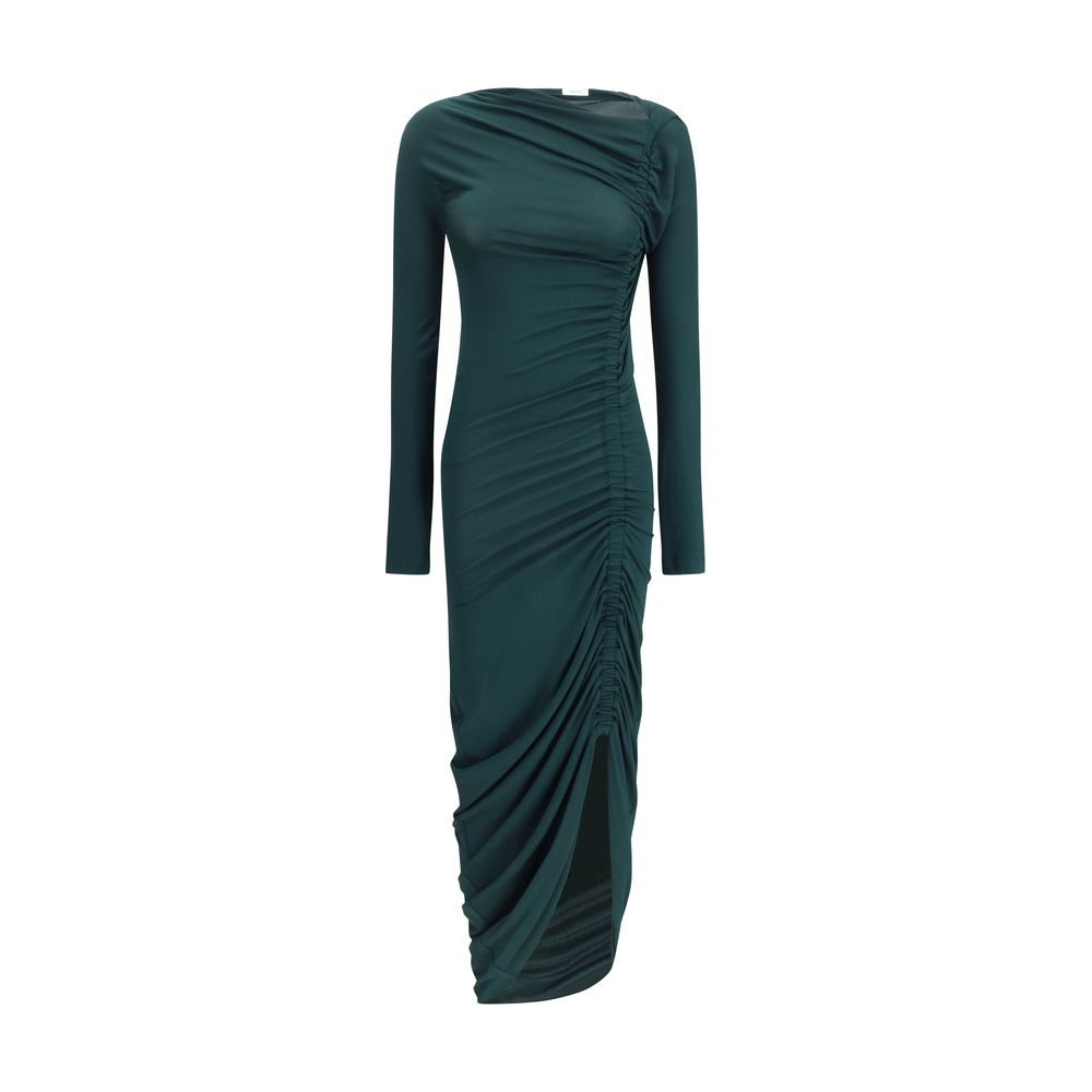 Ferragamo Green Viscose Casual Dress