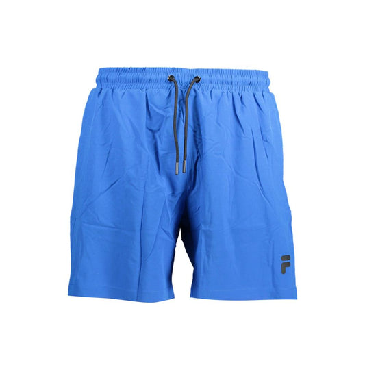 Fila Blu Polyester Men's Swim Trunk 1728,67403481248,Bermuda - Shorts - Clothing,Blue,Clothing,Fila,M,Men,New with tags,S,Shorts - Clothing