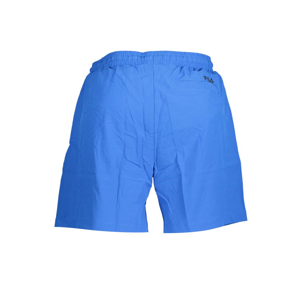 Fila Blu Polyester Men's Swim Trunk 1728,67403481248,Bermuda - Shorts - Clothing,Blue,Clothing,Fila,M,Men,New with tags,S,Shorts - Clothing