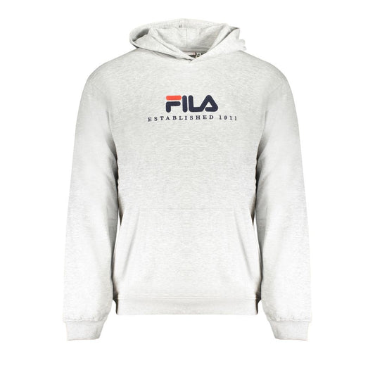 Fila Grigio Cotton Men's Hoodie