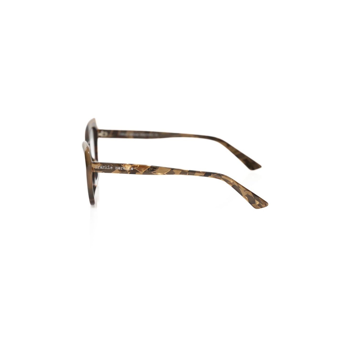 Frankie Morello Beige Acetate Women Eyeglass Frame