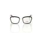 Frankie Morello Black Metallic Women's Eyeglass Frame