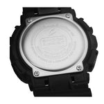 Back view of CASIO G-SHOCK Mod. GS BASIC wristwatch with shock resist and water-resistant features in official packaging.