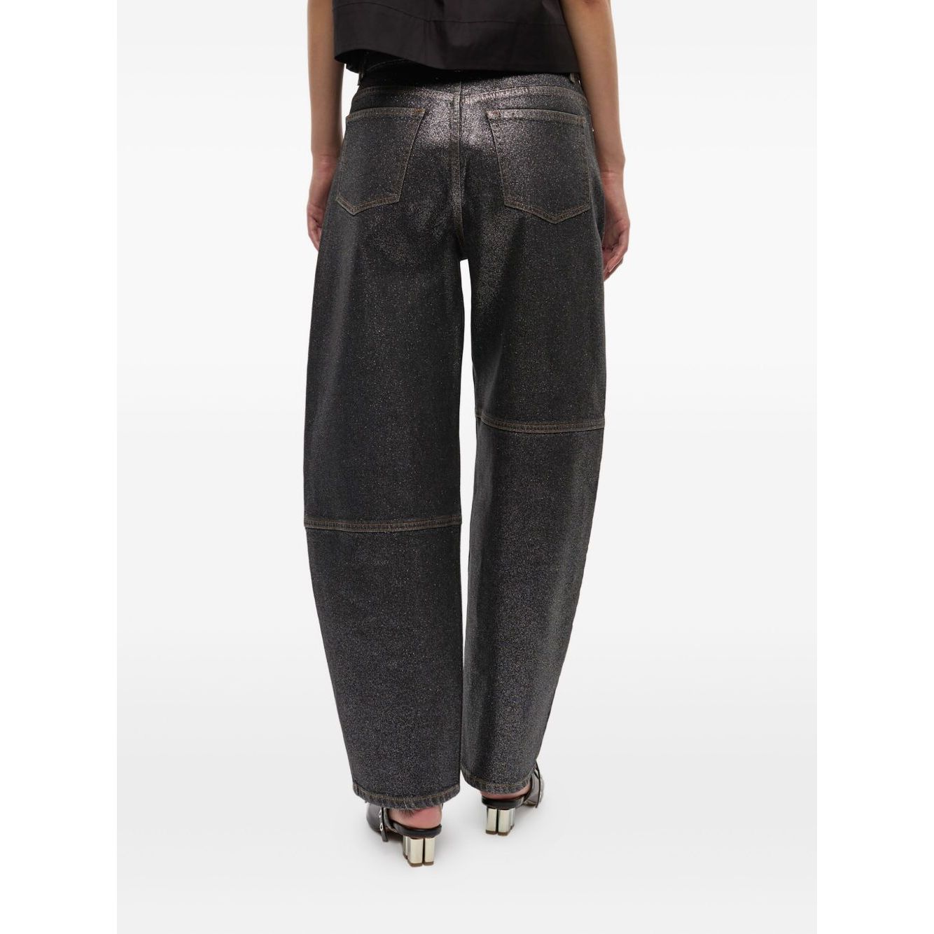 GANNI Jeans Black