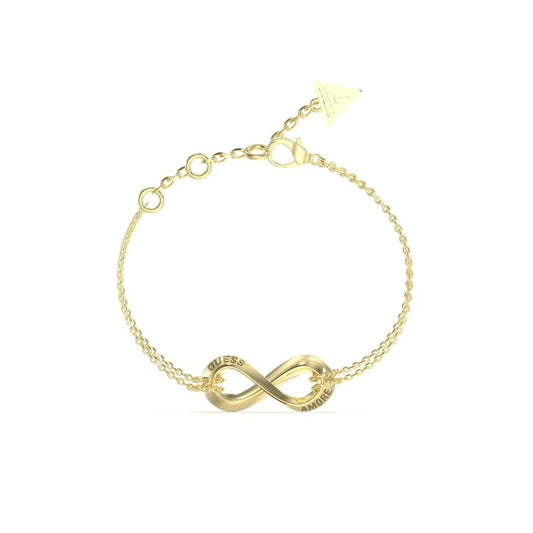 GUESS JEWELS JEWELRY Mod. JUBB05050JWYGS gold bracelet with infinity charm