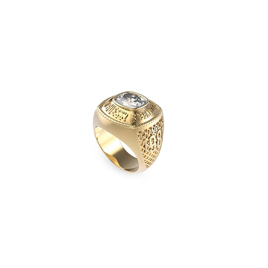 GUESS JEWELS JEWELRY Mod. JUMR01375JWYG66 gold ring with gemstone