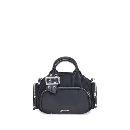 Ganni Black Nylon Shoulder Bag