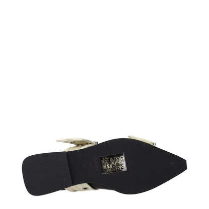 Bottom view of Ganni Black Polyethylene Sandals showcasing sole design and texture, MPN S28714926087, product code F84886.