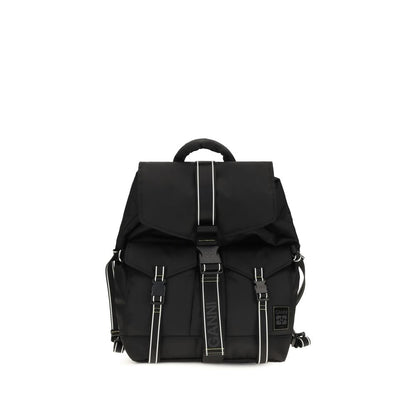 Ganni Black Recycled Polyamide Backpack