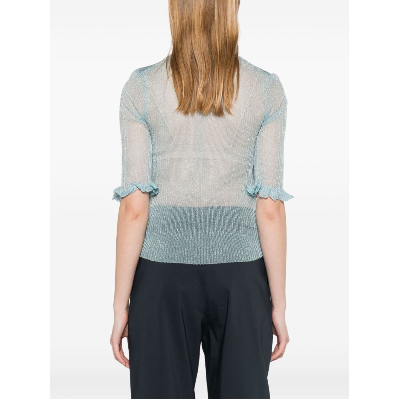 Ganni Bunny-detail top Topwear