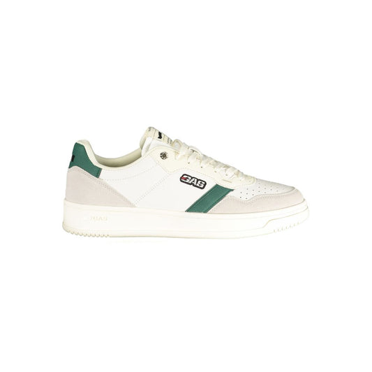 Gas Black Polyester Men Sneaker 1728,67403481248,Athletic - Sneakers - Shoes,EU41/US8,EU42/US9,EU43/US10,EU44/US11,EU45/US12,EU46,Gas,Men,New with tags,Shoes,Sneakers - Shoes,White