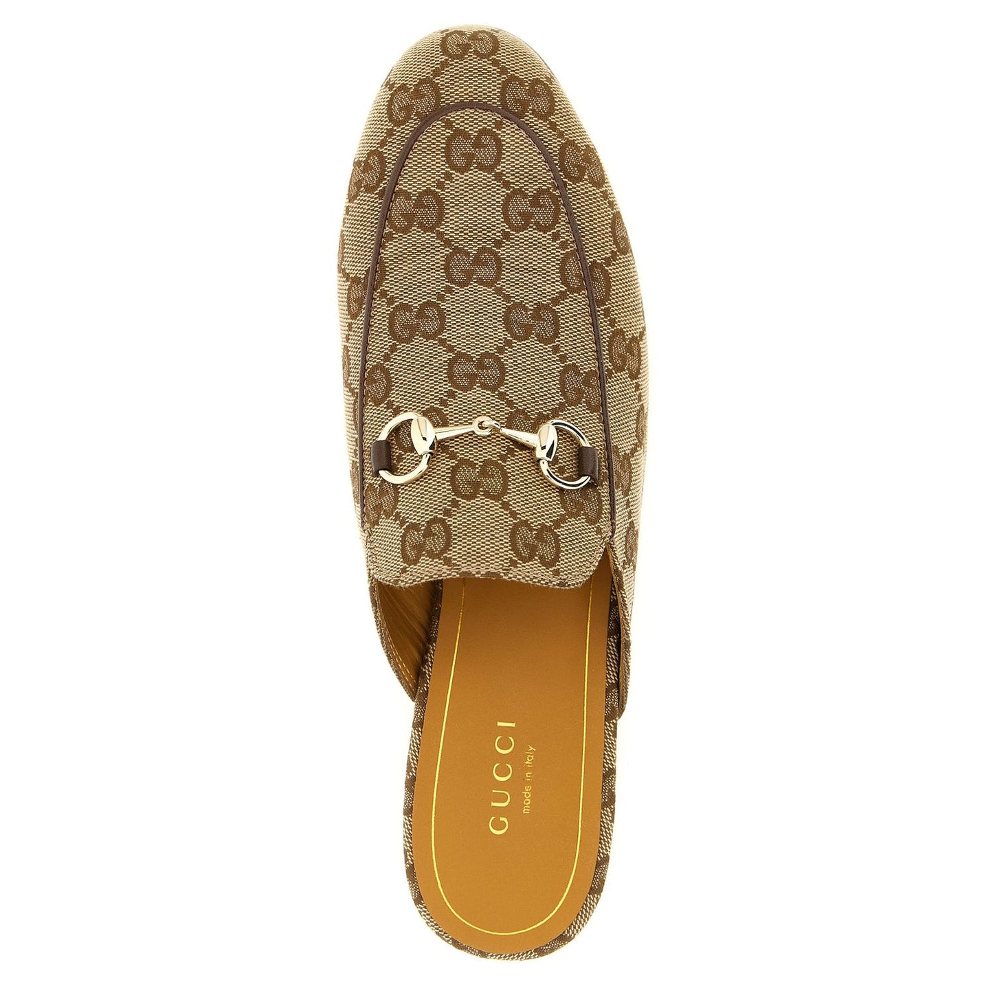 Gucci Beige Polyester Mules