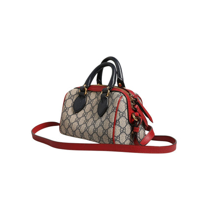Gucci GG Supreme Mini Boston Bag