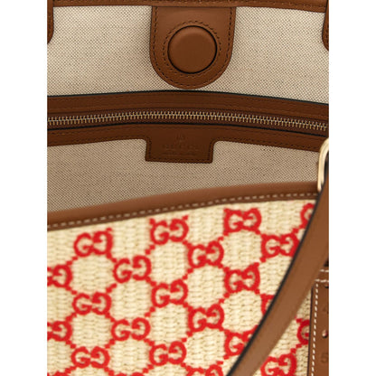 Gucci Multicolor Cotton Handbag