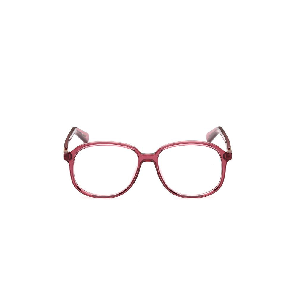 Guess Bordeaux Injected Frames with UV filter, unisex design, model GU8255 featuring 53/15/145mm measurement in bordeaux color.
