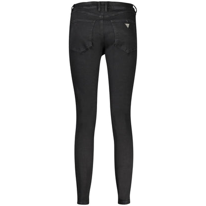 Guess Jeans Black Cotton Women Skinny Jean