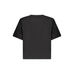 Guess Jeans Black Cotton Women T-Shirt