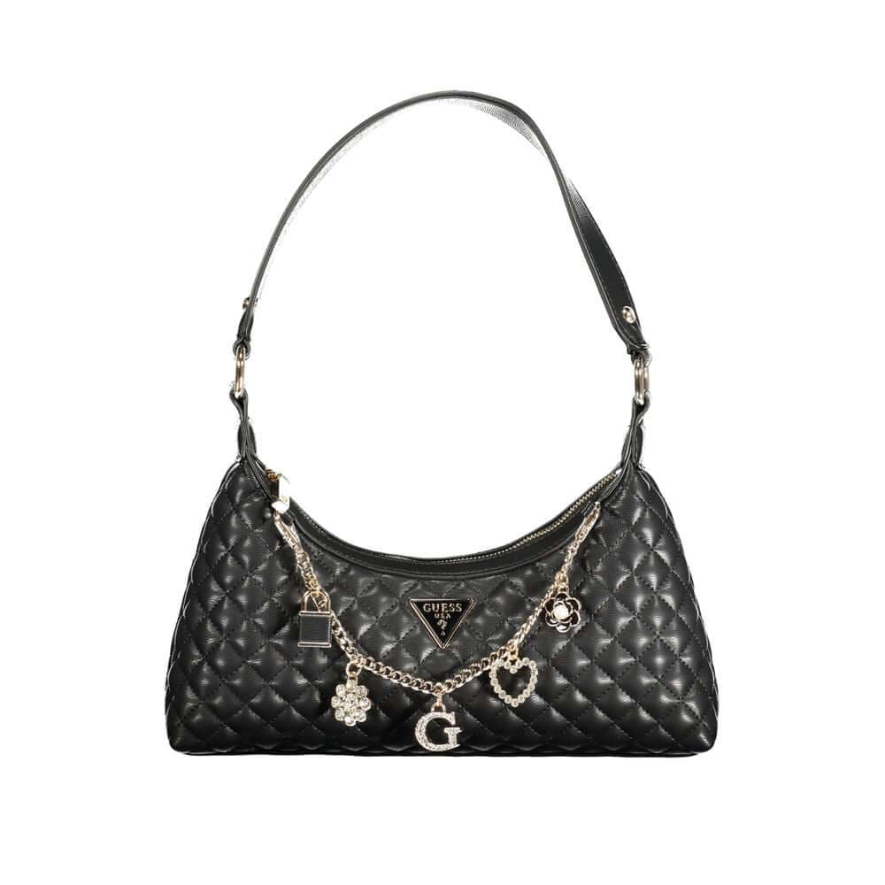 Guess Jeans Black Polyethylene Women Handbag