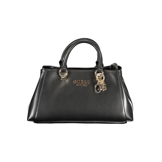 Guess Jeans Black Polyurethane Women Handbag