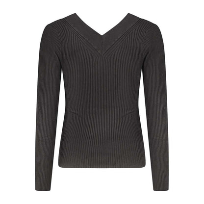 Guess Jeans Black Viscose Sweater
