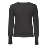 Guess Jeans Black Viscose Women Cardigan