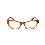 Guess Orange Plastic Frames with amber finish for unisex, model GU2334A15, 51/17/140mm, stylish eyewear from Guess brand.