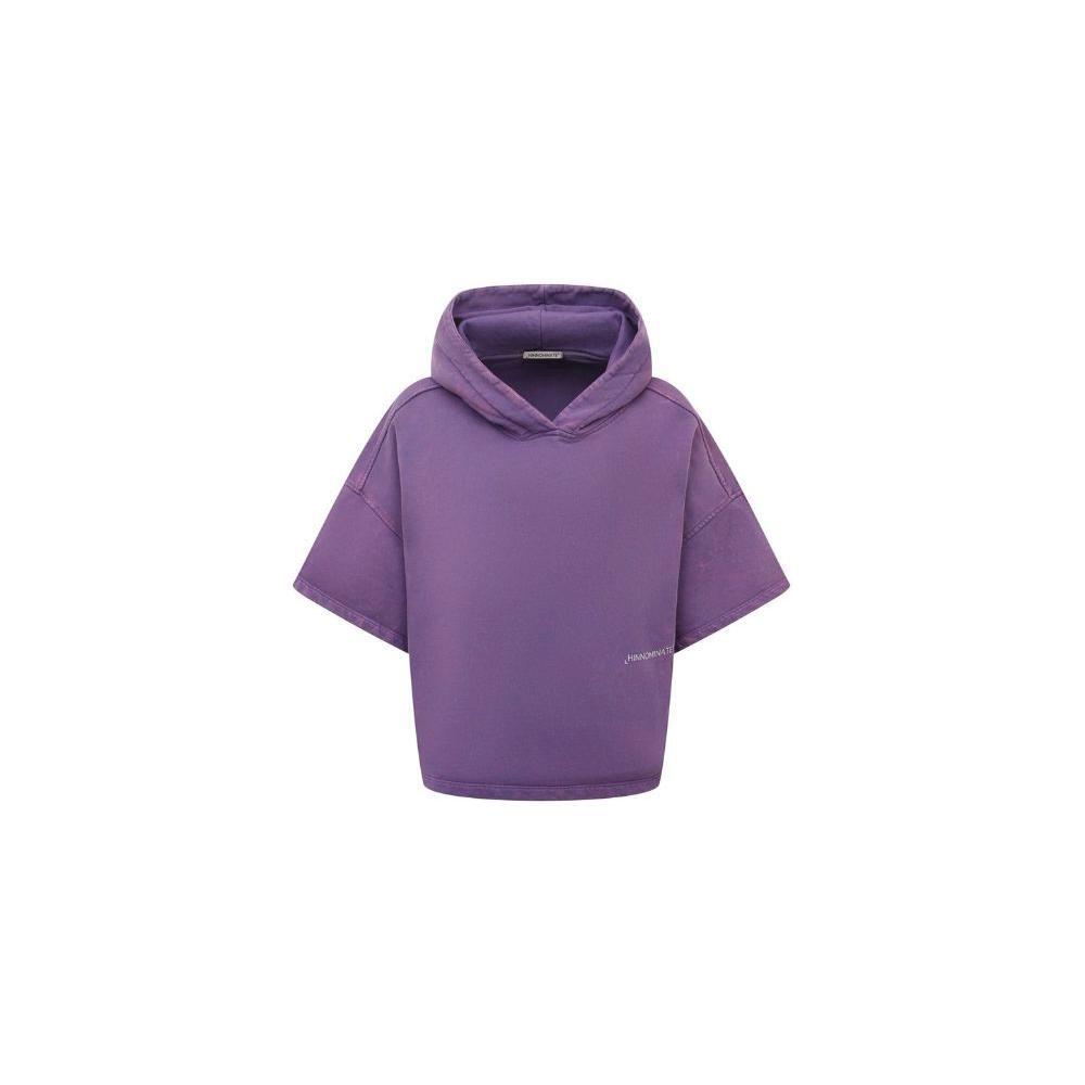 Hinnominate Purple Cotton Women Hoodie