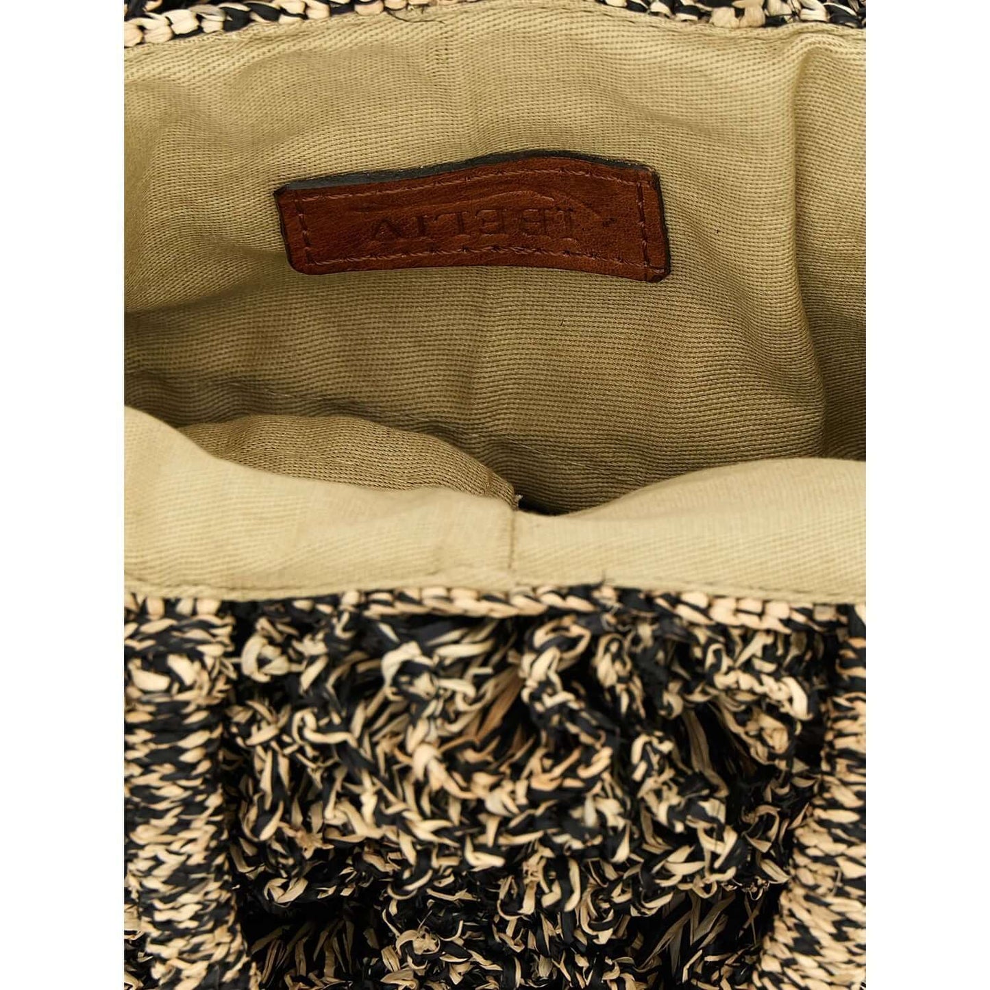Ibeliv Bicolor Raffia Handbag