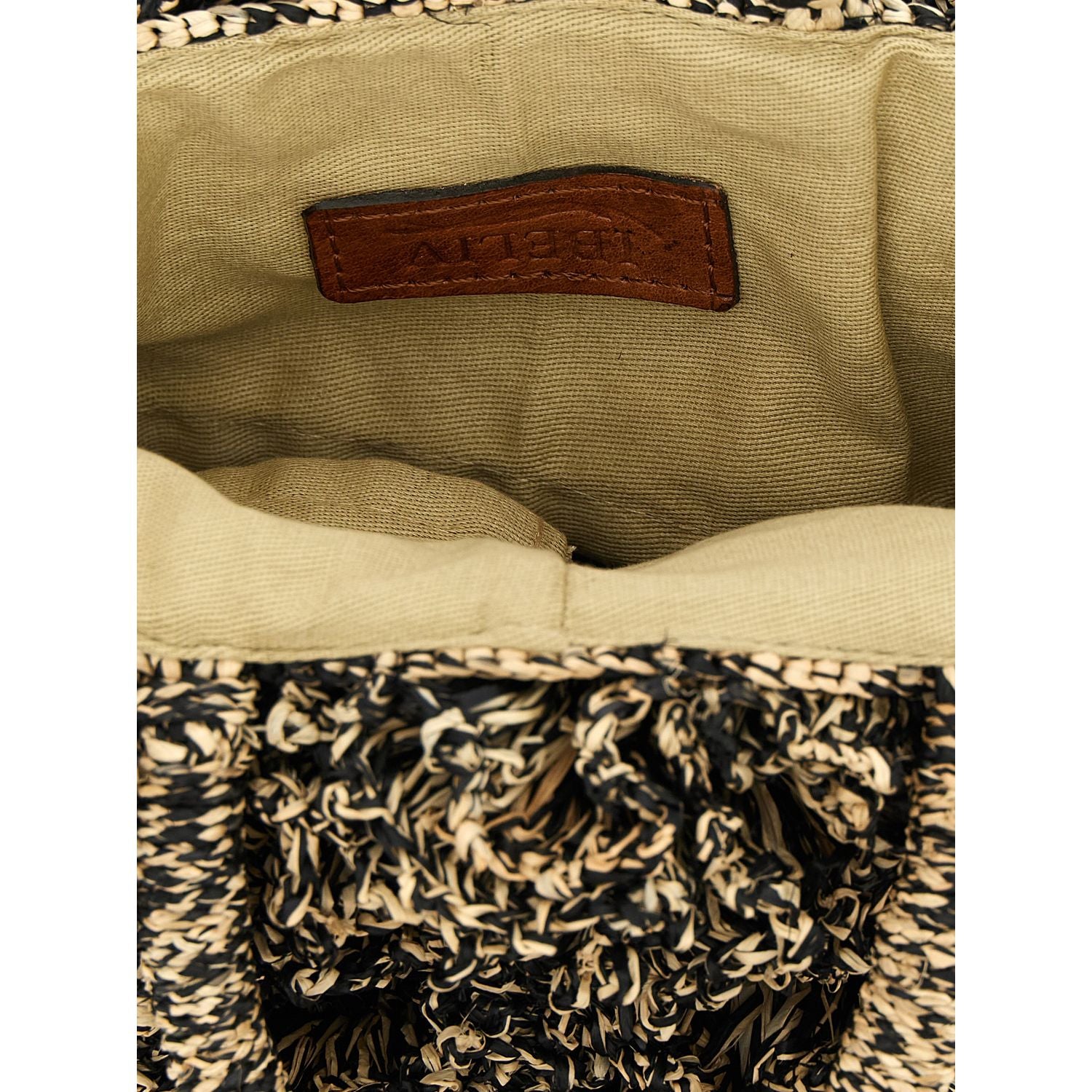 Ibeliv Bicolor Raffia Handbag