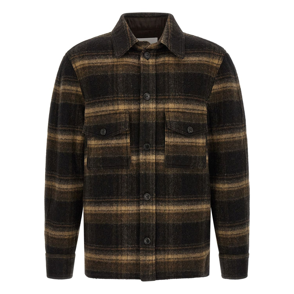 Isabel Marant Brown Wool Full-Length Jacket