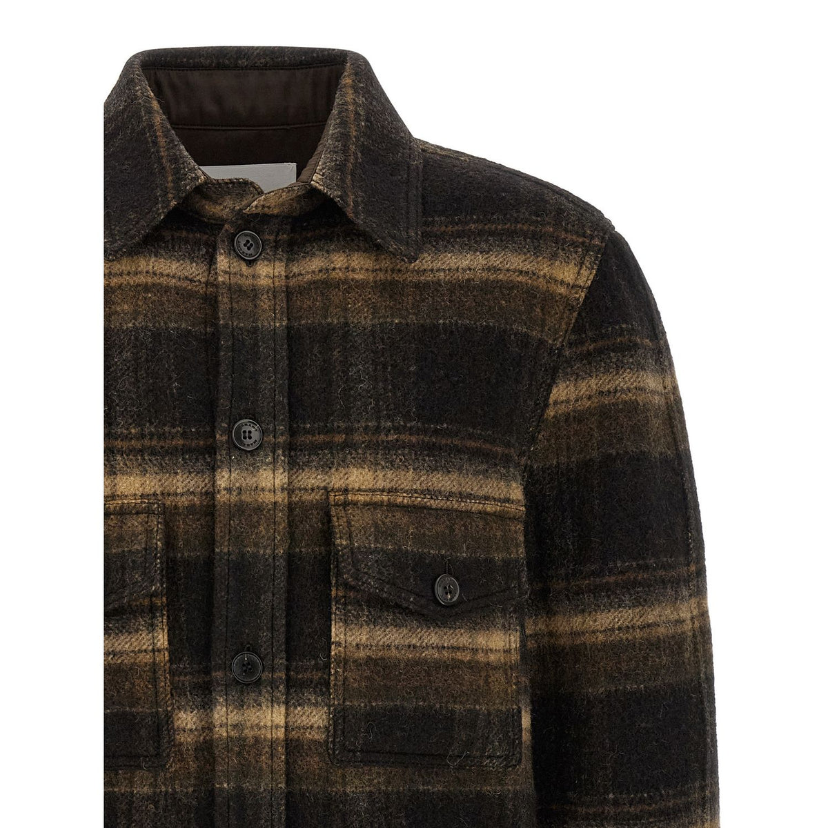 Isabel Marant Brown Wool Full-Length Jacket