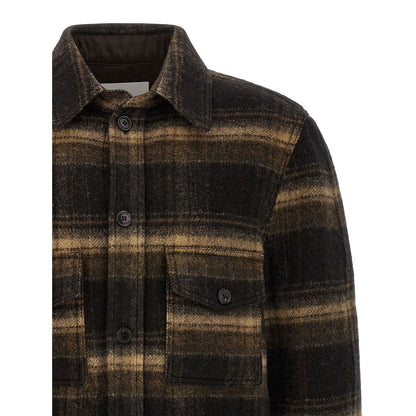 Isabel Marant Brown Wool Full-Length Jacket