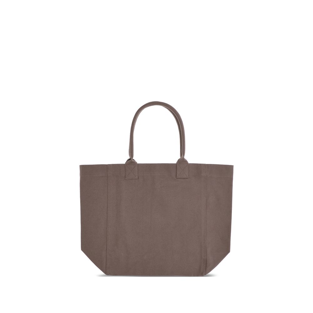 Front view with bag zipped and handles upright.