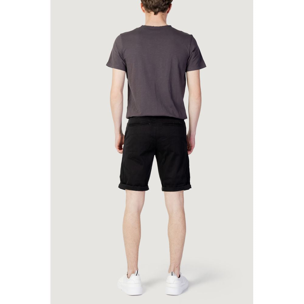 Jack Jones Black Cotton Short JA-4208500009-IT44 | S