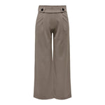 Jacqueline De Yong Brown Polyester Pant