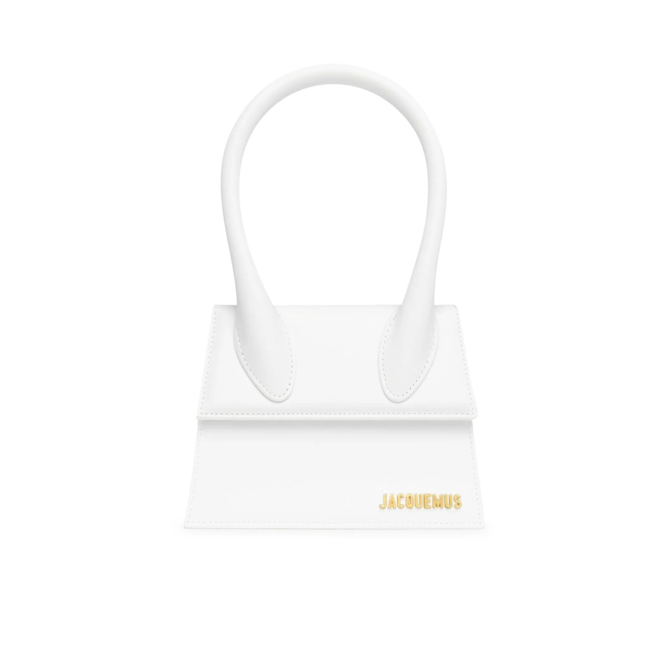 Jacquemus White Le Chiquito Moyen Bag