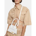 Jacquemus White Le Chiquito Moyen Bag