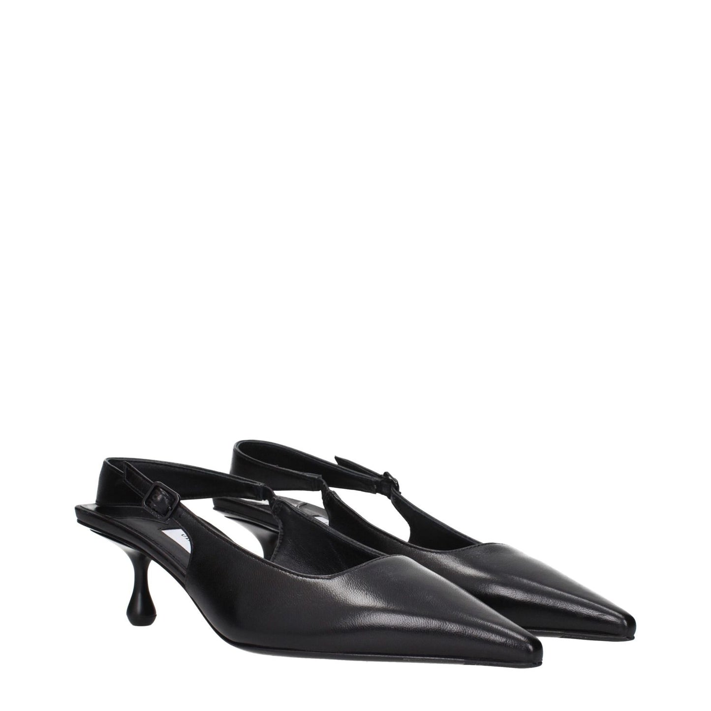 Jimmy Choo Black Leather Sandals