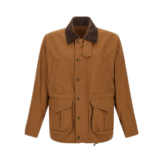 Junya Watanabe Brown Cotton Shell Jacket
