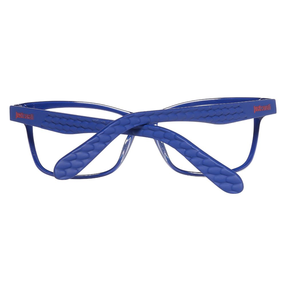 Just Cavalli Blue Plastic Frames JC0642-090-53 eyewear for women with 53/14/140 mm dimensions.