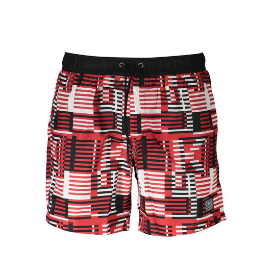Karl Lagerfeld Rosso Polyester Men Swimming Boxer 1728,67403481248,Clothing,Karl Lagerfeld,Men,New with tags,Red,S,Shorts - Clothing