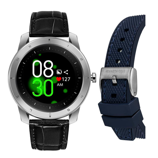 Kenneth Cole Blue Synthetic Sport Watch