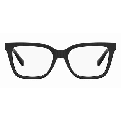 LOVE MOSCHINO MOD. MOL603 eyeglasses for ladies, featuring a classic black frame design.