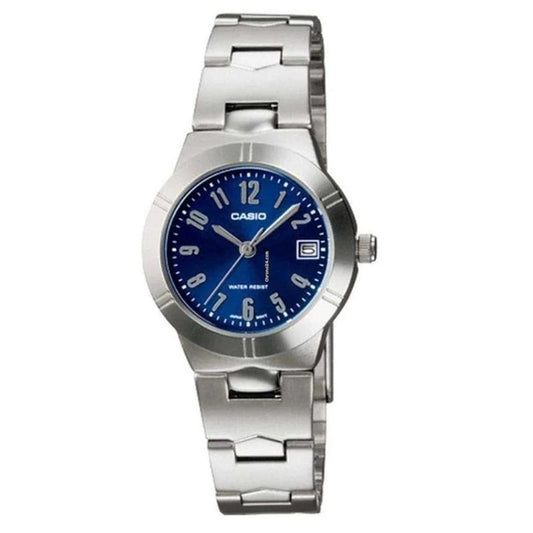 CASIO COLLECTION Mod. LADY DATE - BLUE LTP-1241D-2A2DF
