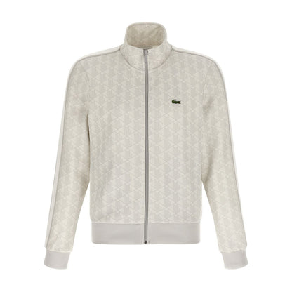 Lacoste Gray Polyester Sweatshirt