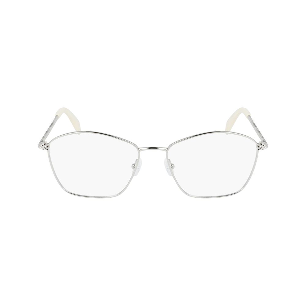 Lanvin Gray Metal Frames for Women LNV2103-47, 54/16/140 mm, sleek grey metal design.