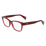 Lanvin Red Acetate Frames for women, model LNV2603-600, stylish with 53/16/140mm dimensions, perfect eyewear choice.