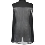 Love Moschino Black Viscose Shirt