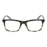 Lozza Multicolor Men Glasses Frame in cellulose acetate, full-rim rectangle style with demo lenses. Size 53-19-145.