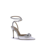 MACH & MACH Silk Pumps with double bow